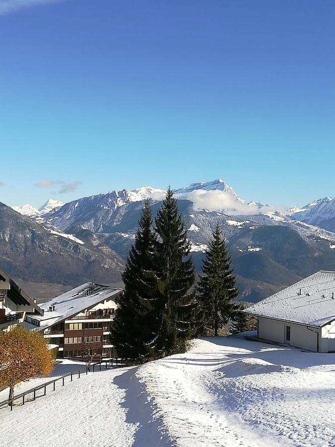 Romantic Chalet-Style Flat With Mountain View Torgon Esterno foto