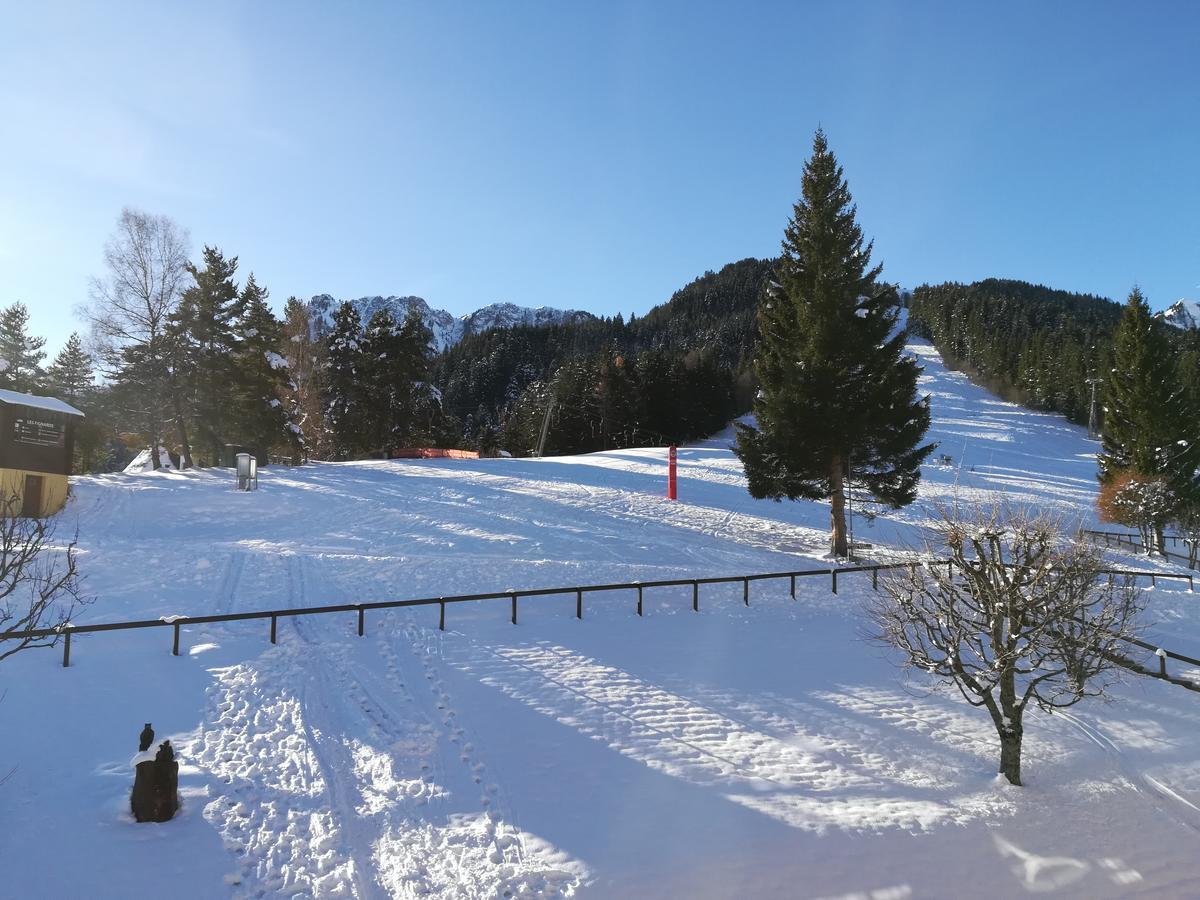 Romantic Chalet-Style Flat With Mountain View Torgon Esterno foto