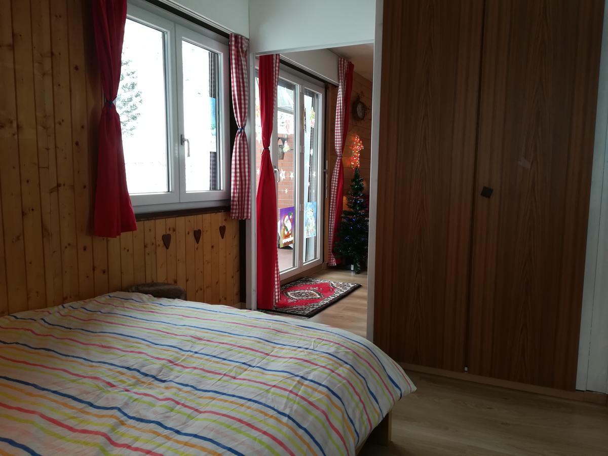Romantic Chalet-Style Flat With Mountain View Torgon Esterno foto