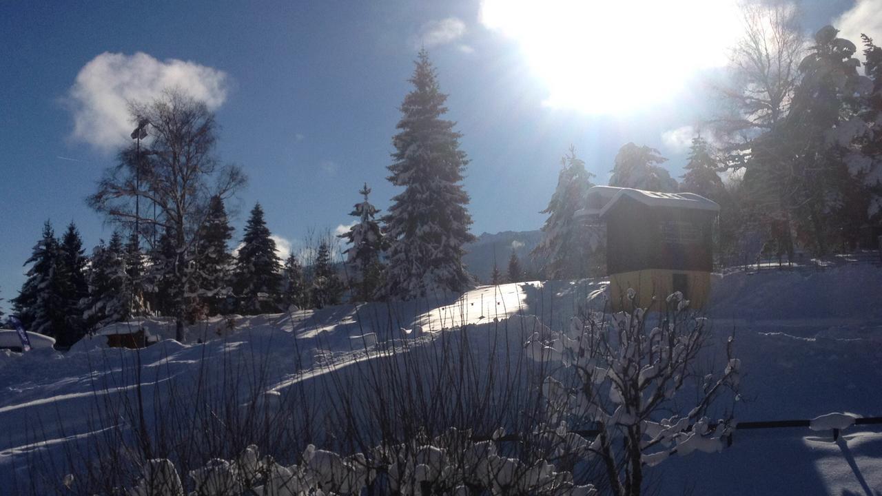 Romantic Chalet-Style Flat With Mountain View Torgon Esterno foto