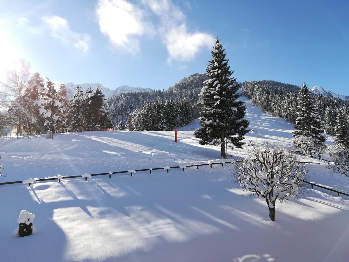 Romantic Chalet-Style Flat With Mountain View Torgon Esterno foto